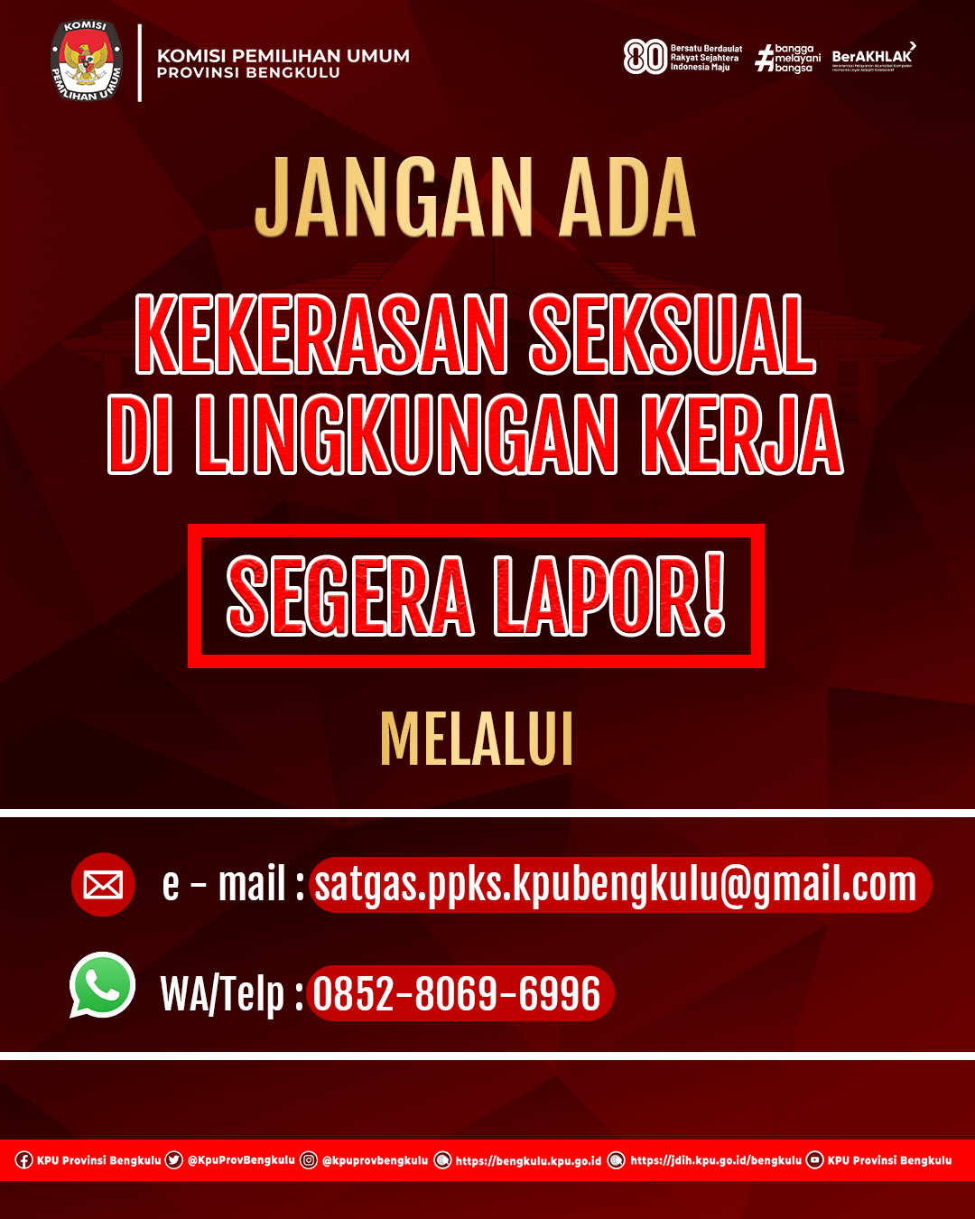 KPU Bentuk Satgas Anti Kekerasan Seksual
